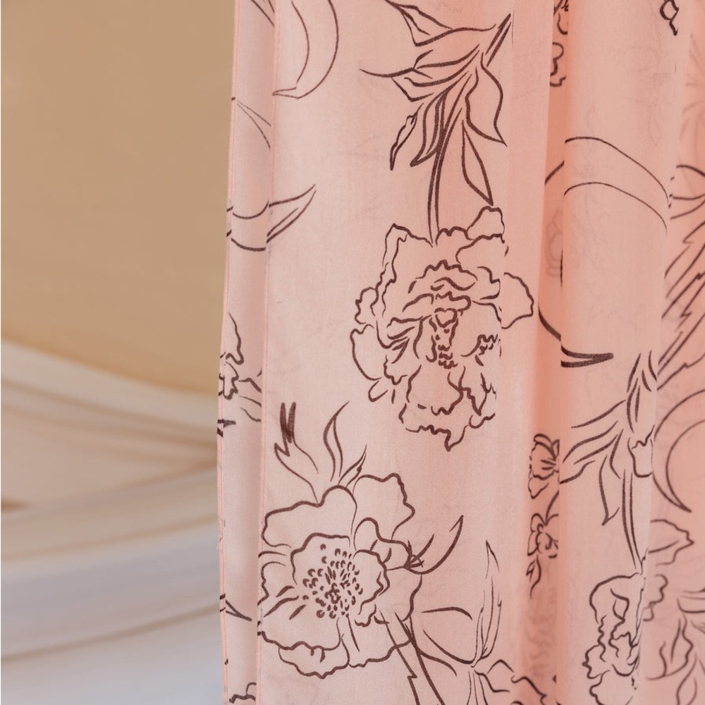 Vela scarves celestial floral blush hijab